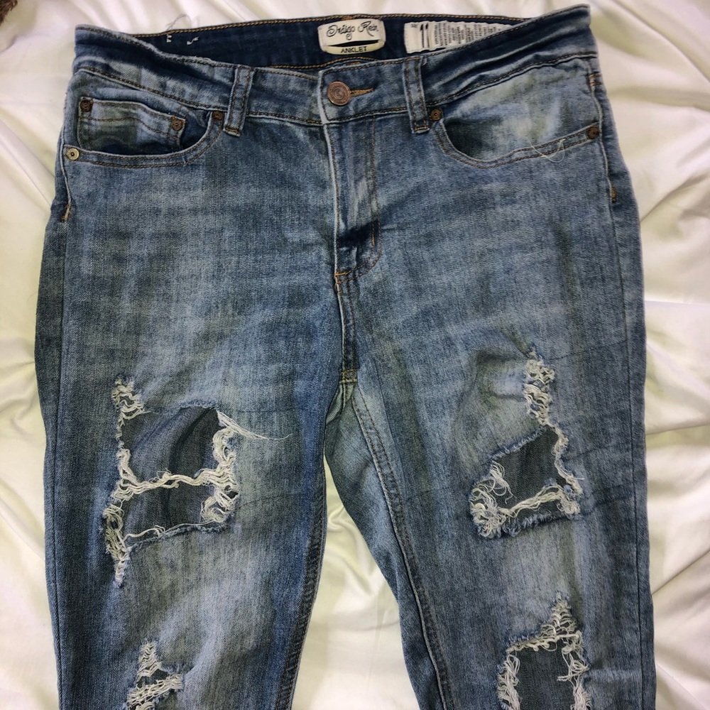 Distressed Jeans